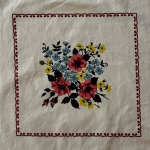 Vintage Wilendur Cotton Tablecloth